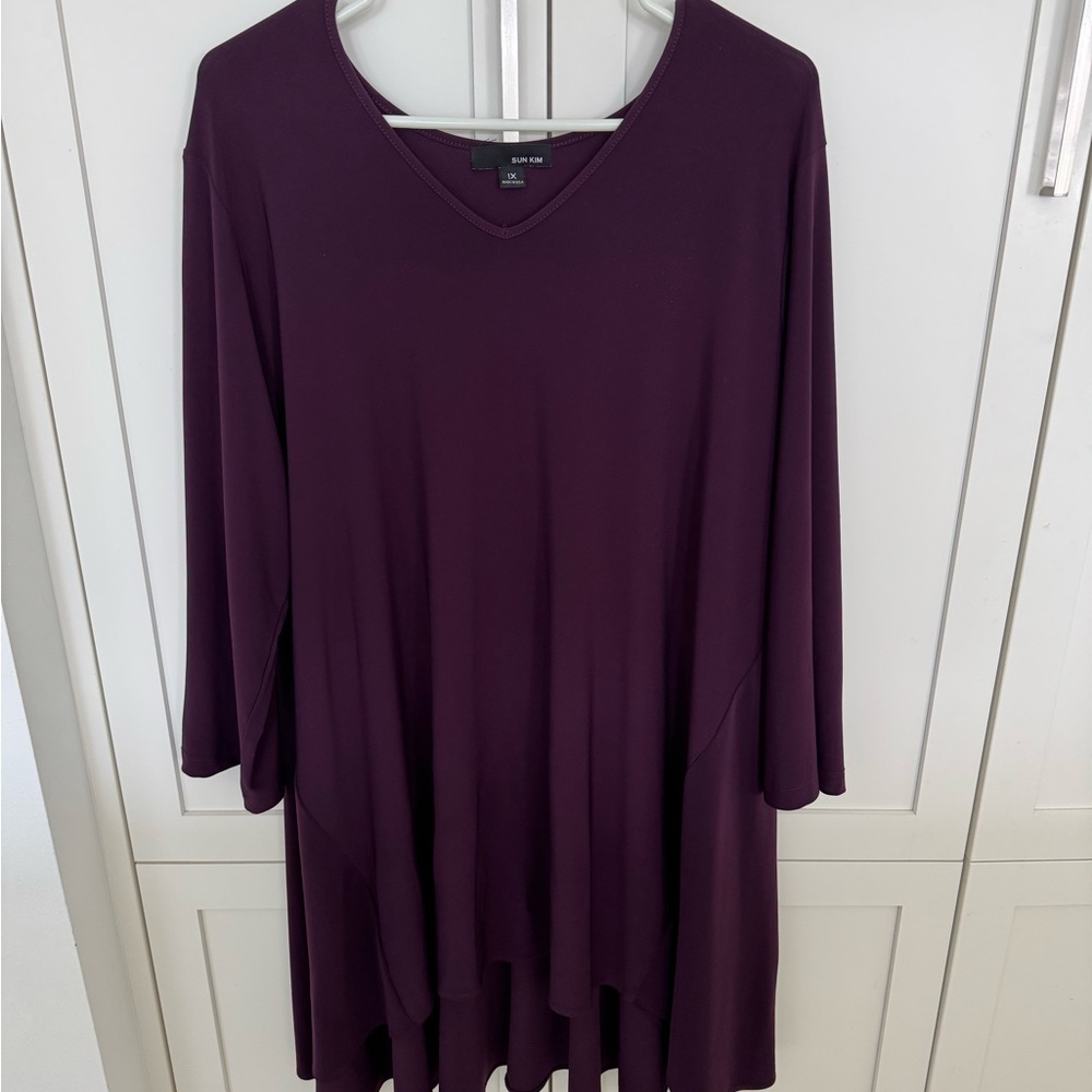 Elegant Purple Women's Top